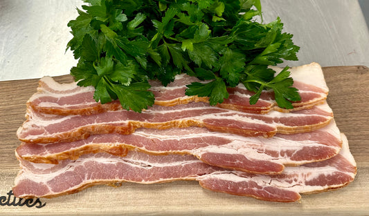Bulk Fresh Naturally Smoked Bacon (11lbs)