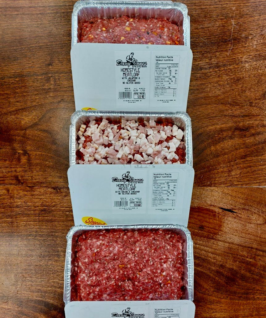 Home Style Meatloaf in Ready to Cook Tin Tray (1.5lbs)