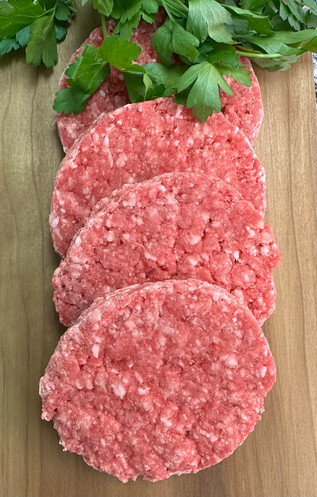 Bulk 20 x 4oz Pure Beef Burgers