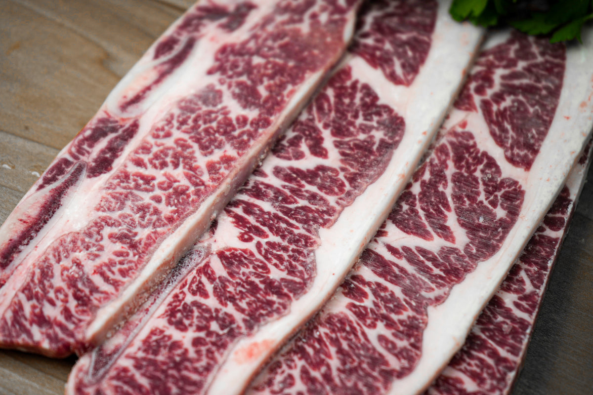 Beef Rib Slice Beef Short Ribs Sliced Thin Korean Style – Davy Jones Quality Meats